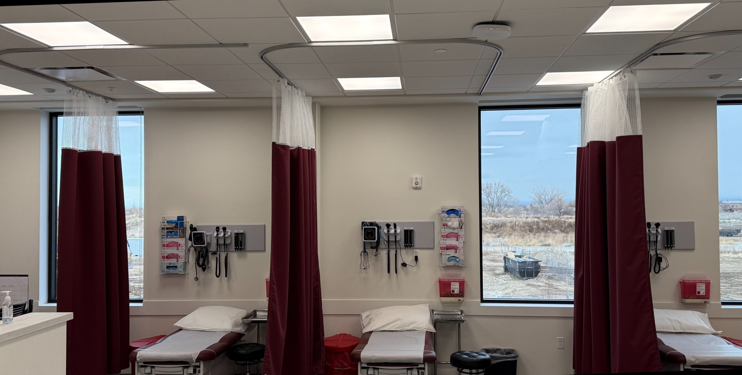 MTECH Payson Cubucle Curtain & Track - Inpro 1